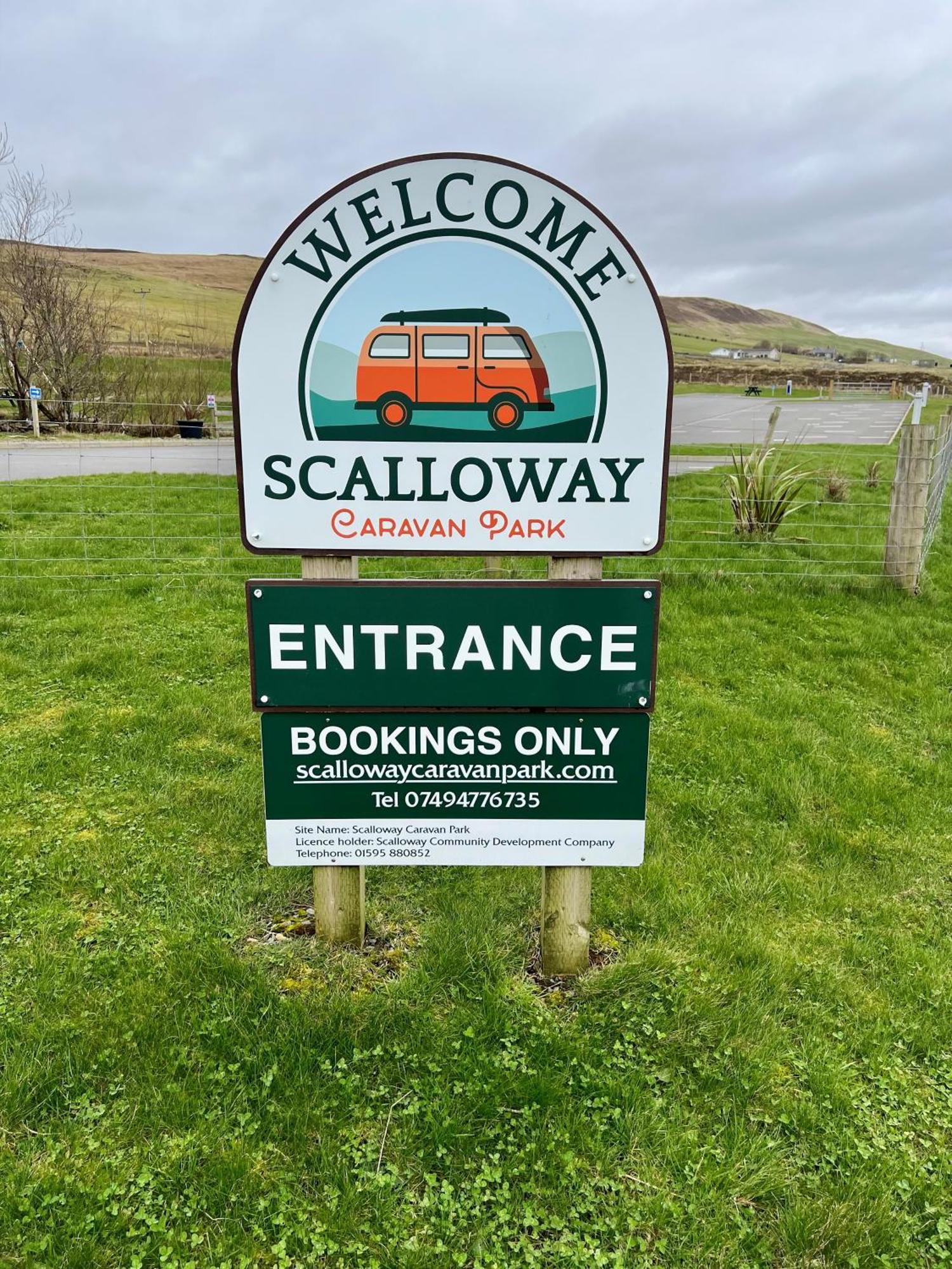 Scalloway Caravan Park Kültér fotó
