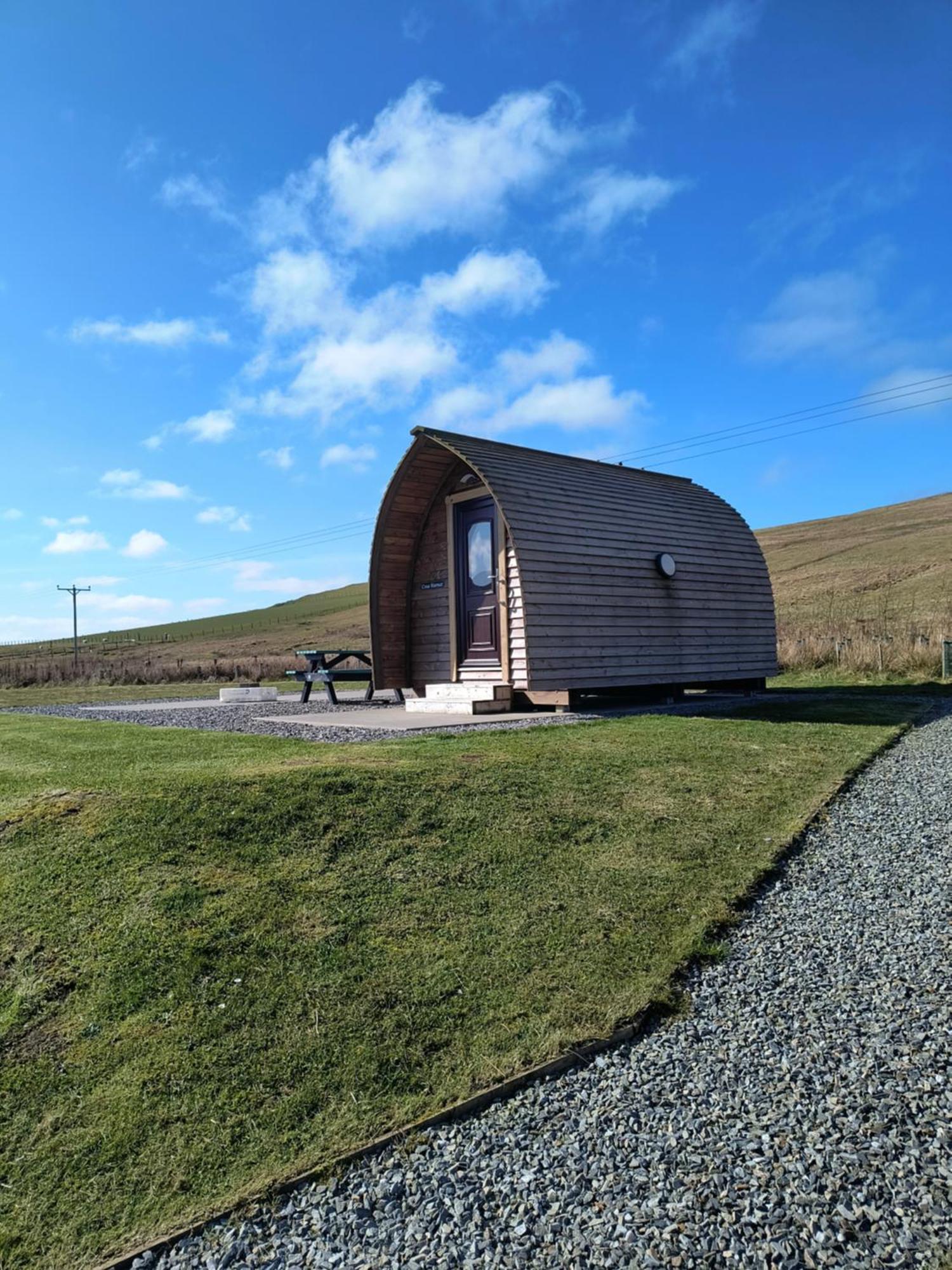 Scalloway Caravan Park Kültér fotó