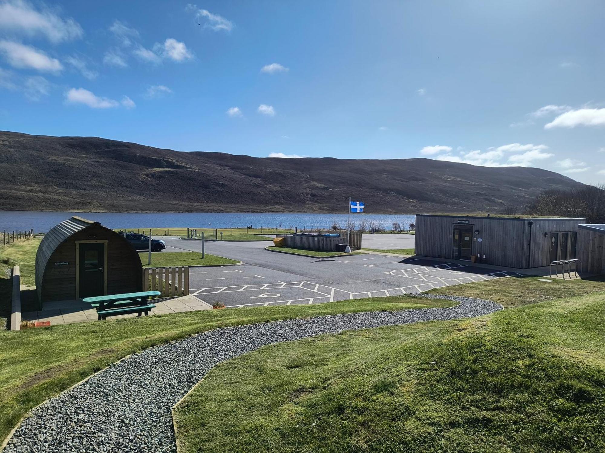 Scalloway Caravan Park Kültér fotó