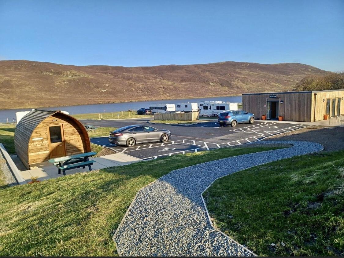 Scalloway Caravan Park Kültér fotó